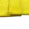 ताना बुना हुआ माइक्रोफाइबर सफाई कपड़ा पीला 40x40 पाइप पॉलिएस्टर पॉलियामाइड