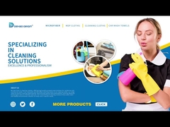 दीवारों के लिए अनुकूलित आकार के माइक्रोफाइबर वेट मॉप पैड